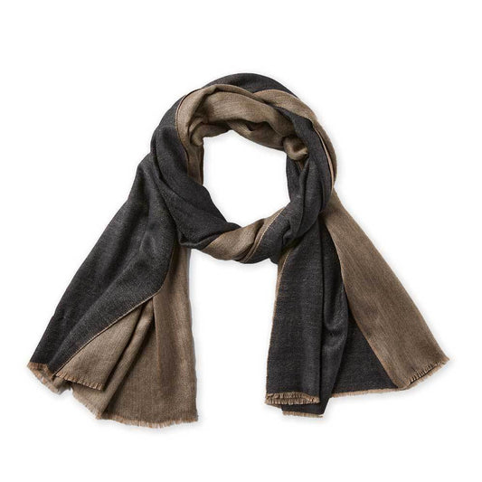 Midnight Rahasi Kashmiri Scarf